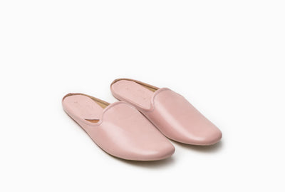 Bonnie Lounge Flat - Blush Pink - Marquina Shoemaker