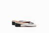 Blanc Spectator Mule - Marquina Shoemaker