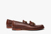 The Bonnie Horsebit Loafers - Chestnut Brown - Marquina Shoemaker