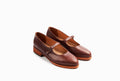 Mary Jane Flats - Chestnut Brown - Marquina Shoemaker