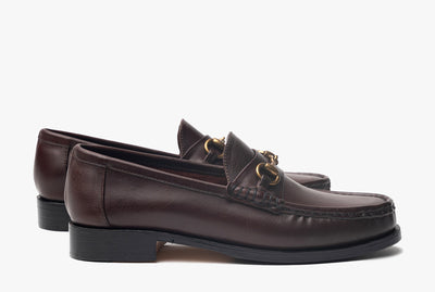 The Grand Horsebit Loafer - Oxblood Burgundy - Marquina Shoemaker