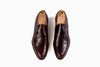 Grand Double Monkstraps - Oxblood Burgundy - Marquina Shoemaker