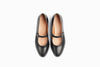 Mary Jane Flats - Black Noir - Marquina Shoemaker