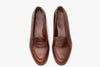 The Bonnie Penny Loafers - Chestnut Brown - Marquina Shoemaker