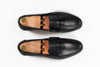 The Grand Penny Loafers - Black Noir - Marquina Shoemaker