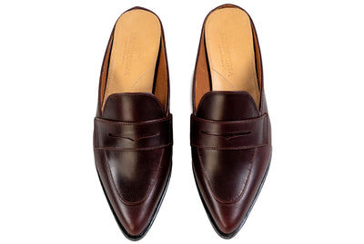 Posh Penny Loafer - Oxblood Burgundy - Marquina Shoemaker