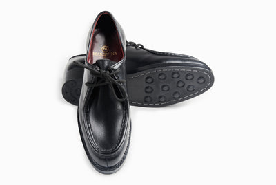 The Grand Alpine Derby - Black Noir - Marquina Shoemaker