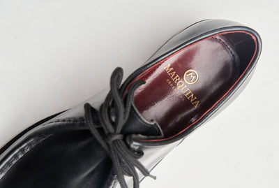 The Grand Alpine Derby - Black Noir - Marquina Shoemaker