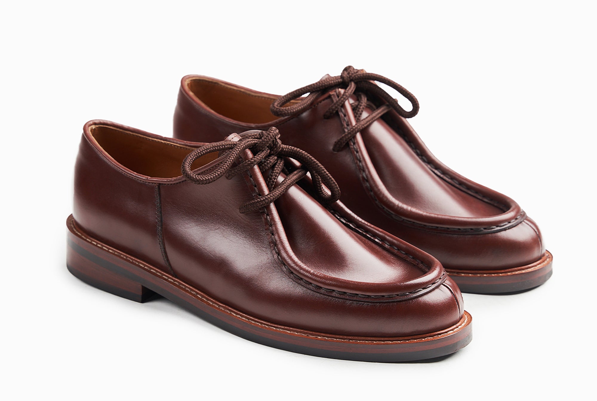 The Grand Alpine Derby - Chestnut Brown - Marquina Shoemaker