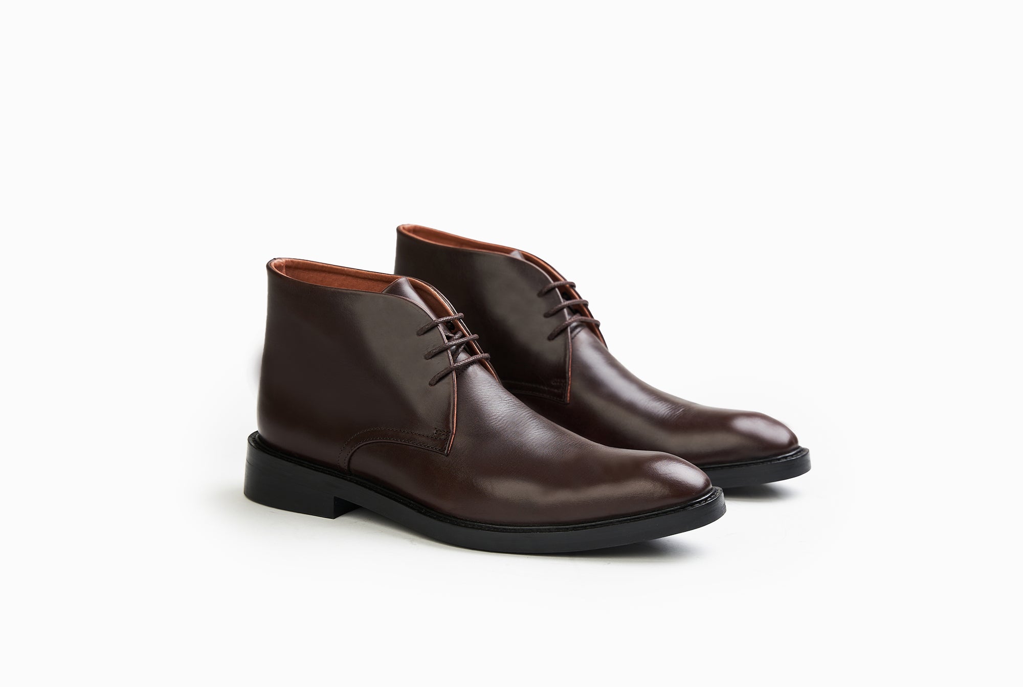 Men s Armas Chukka Boot in Mahogany Brown Marquina Shoemaker