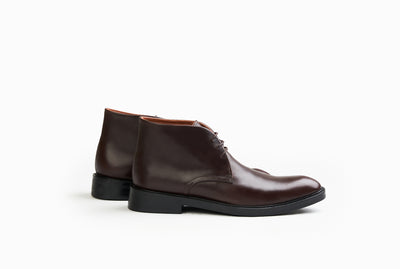 The Armas Chukka Boot - Mahogany Brown - Marquina Shoemaker