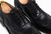 The Grand Wingtip Oxford -Black Noir - Marquina Shoemaker