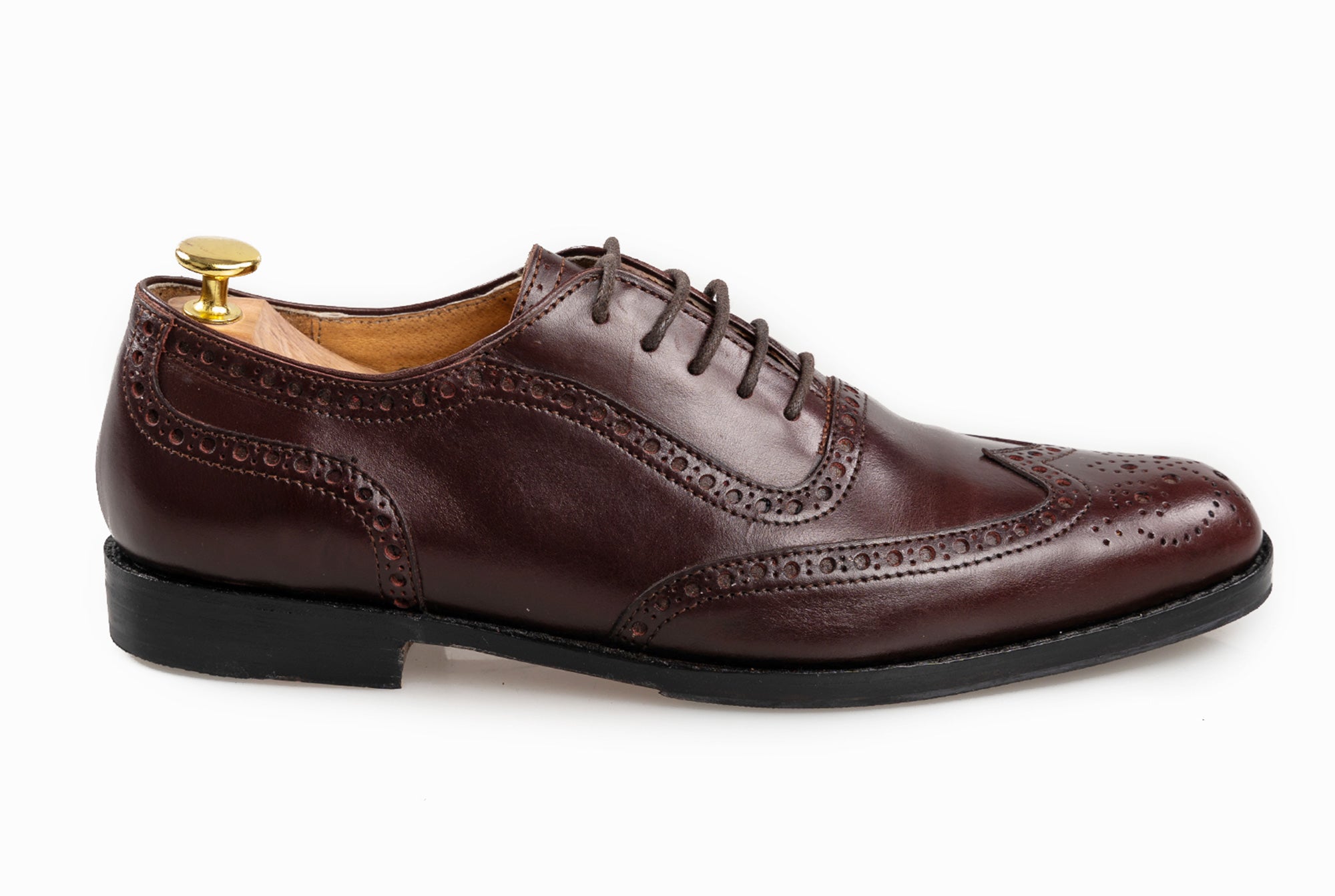 The Grand Wingtip Oxford - Oxblood Burgundy - Marquina Shoemaker